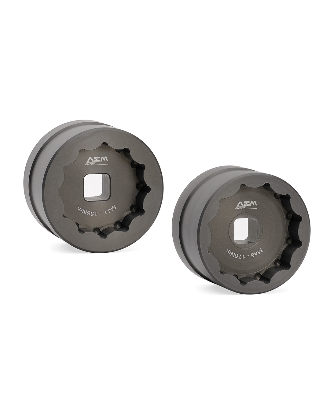 AEM Alloy 12 Point 41mm/46mm Rear Axle Nut Combo Tool AEM Alloy 12 Point 41mm/46mm Rear Axle Nut Combo Tool